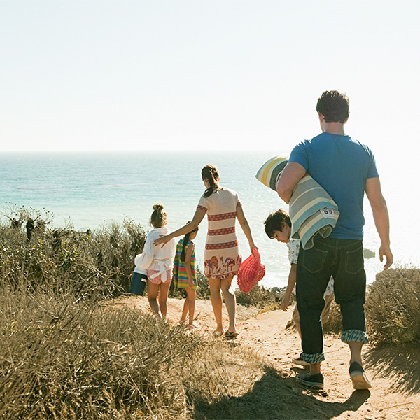 Beach Ocean Family